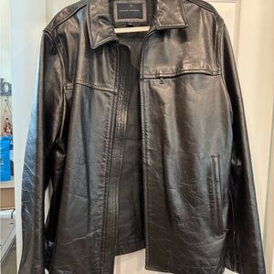 Banana Republic Black Leather Jacket
